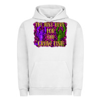 Pigment Lunar Rock mardi gras i'm just here for the craw fish with lobster Urban Hoodie - RanaPortraitStore