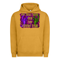 Pigment Peanut Butter mardi gras i'm just here for the craw fish with lobster Urban Hoodie - RanaPortraitStore