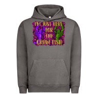 Pigment Tornado mardi gras i'm just here for the craw fish with lobster Urban Hoodie - RanaPortraitStore