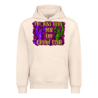 Sandshell mardi gras i'm just here for the craw fish with lobster Urban Hoodie - RanaPortraitStore