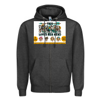Charcoal Heather This mama  loves her herd goats Zipper Hoodie - Jasminsmagicworld