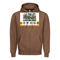 Chestnut This mama  loves her herd goats Zipper Hoodie - Jasminsmagicworld