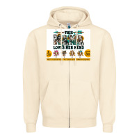 Sandshell This mama  loves her herd goats Zipper Hoodie - Jasminsmagicworld