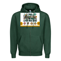 Sports Green This mama  loves her herd goats Zipper Hoodie - Jasminsmagicworld