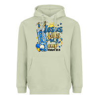 Matcha down syndrome jesus fills my cup Heavyweight Hoodie - MaliasSmallBusiness