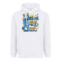 White down syndrome jesus fills my cup Heavyweight Hoodie - MaliasSmallBusiness