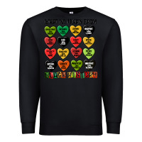 Black what we learn from black history Premium Sweatshirt - MaliasSmallBusiness