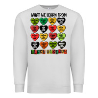 Dove Grey what we learn from black history Premium Sweatshirt - MaliasSmallBusiness