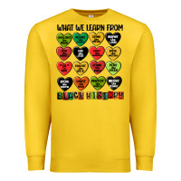 Lemon what we learn from black history Premium Sweatshirt - MaliasSmallBusiness