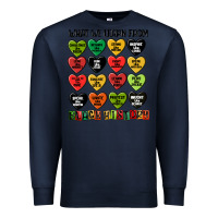 Navy what we learn from black history Premium Sweatshirt - MaliasSmallBusiness