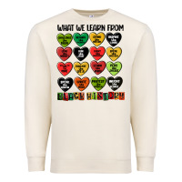 Sandshell what we learn from black history Premium Sweatshirt - MaliasSmallBusiness