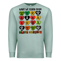 Seafoam what we learn from black history Premium Sweatshirt - MaliasSmallBusiness