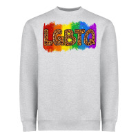 Heather Grey lgbtq Heavyweight Sweatshirt - texasbilliewilder