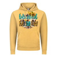 Vintage Mustard blessed memaw with sunflowers Vintage Hoodie - texasbilliewilder