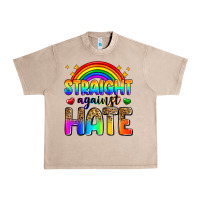 French Oak straight against hate Urban Heavy Tee - Zillion Design Studio