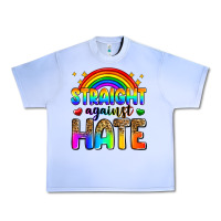 Grape Ice straight against hate Urban Heavy Tee - Zillion Design Studio