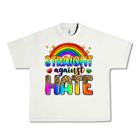 Pistachio straight against hate Urban Heavy Tee - Zillion Design Studio