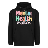 Mental Health Matters Heavyweight Hoodie | Teevron
