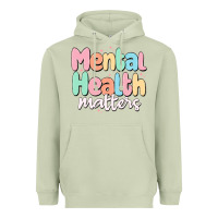 Matcha mental health matters Heavyweight Hoodie - MaliasSmallBusiness