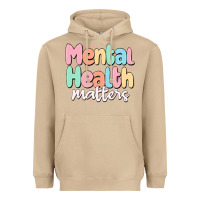 Mushroom mental health matters Heavyweight Hoodie - MaliasSmallBusiness