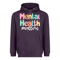 Plum mental health matters Heavyweight Hoodie - MaliasSmallBusiness