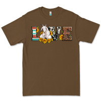Cacao love goats serape cowhide leopard goat family Premium Tee - Artiststas