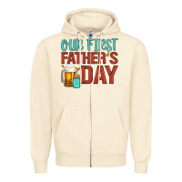 Sandshell our first father's day Zipper Hoodie - Artiststas
