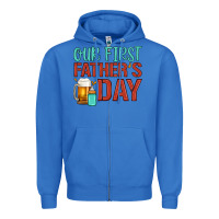 True Royal our first father's day Zipper Hoodie - Artiststas