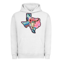 Pigment Lunar Rock Texas Boho Bull Skull Urban Hoodie - Bettercallsaul