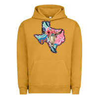 Pigment Peanut Butter Texas Boho Bull Skull Urban Hoodie - Bettercallsaul