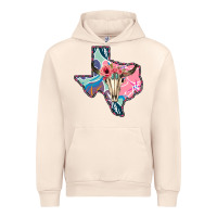 Sandshell Texas Boho Bull Skull Urban Hoodie - Bettercallsaul