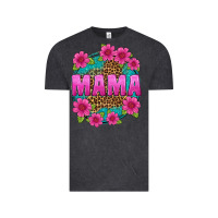 Vintage Black mama leopard background Vintage Tee - texasbilliewilder
