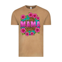 Vintage Camel mama leopard background Vintage Tee - texasbilliewilder