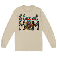 Mushroom blessed mom Long Sleeve Tee - CowhideDigitalArt