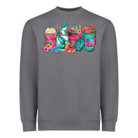 Storm mermaid tail coffee cups Heavyweight Sweatshirt - Zillion Design Studio