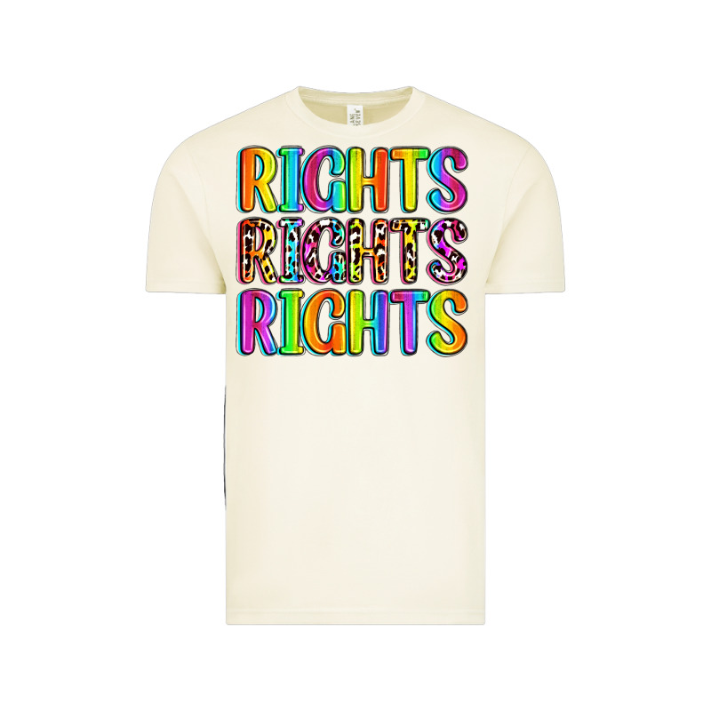 Rights Rights Rights (pride) Vintage Tee by Zillion Design Studio | Teevron