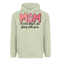 Matcha mom in every season, she shines with grace Heavyweight Hoodie - MaliasSmallBusiness