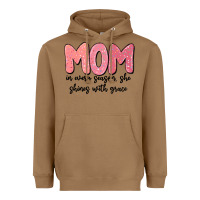 Toasted Coconut mom in every season, she shines with grace Heavyweight Hoodie - MaliasSmallBusiness