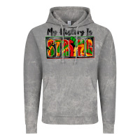 Cloud Rock my history is strong Vintage Hoodie - Zillion Design Studio