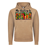 Vintage Coffee my history is strong Vintage Hoodie - Zillion Design Studio