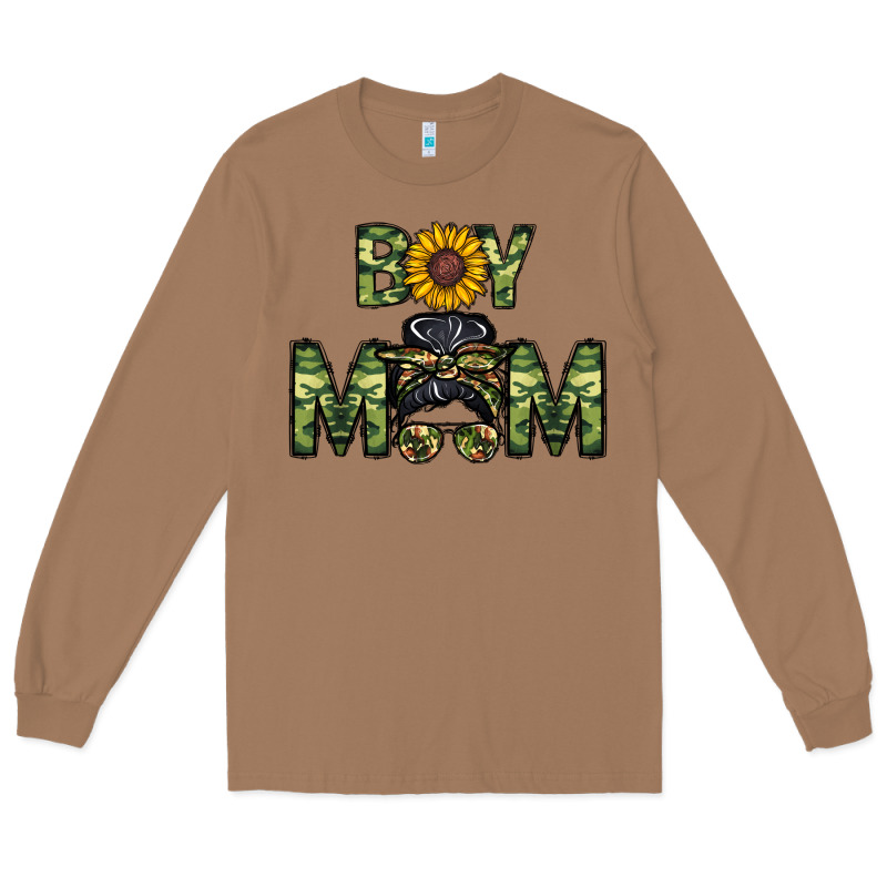 Boy Mom Long Sleeve Tee by CowhideDigitalArt | Teevron