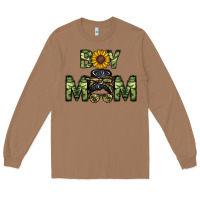 Toasted Coconut boy mom Long Sleeve Tee - CowhideDigitalArt