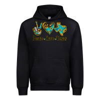 Black Peace Love Texas Urban Hoodie - Bettercallsaul