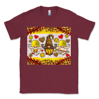 Burgundy softball gnome Classic Tee - HRA Design Shop