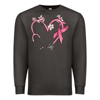 Smoke stethoscope nurse medical breast cancer awareness Premium Sweatshirt - MaliasSmallBusiness