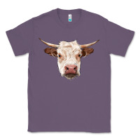 Lavender hereford cow head Classic Tee - RanaPortraitStore