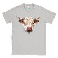 Moon Dust hereford cow head Classic Tee - RanaPortraitStore