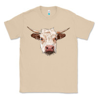 Mushroom hereford cow head Classic Tee - RanaPortraitStore