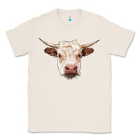 Natural hereford cow head Classic Tee - RanaPortraitStore