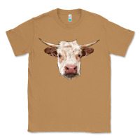 Toasted Coconut hereford cow head Classic Tee - RanaPortraitStore